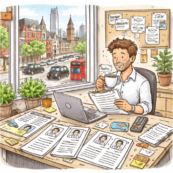 A recruiter in Manchester