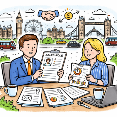 Hiring managers looking through candidates