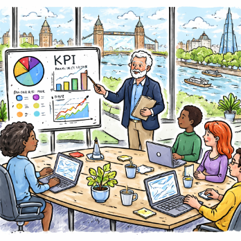 Sketch image of a Marketer in london