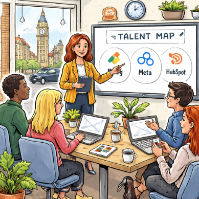 Marketing talent map