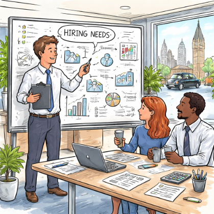 Finance hiring needs meeting