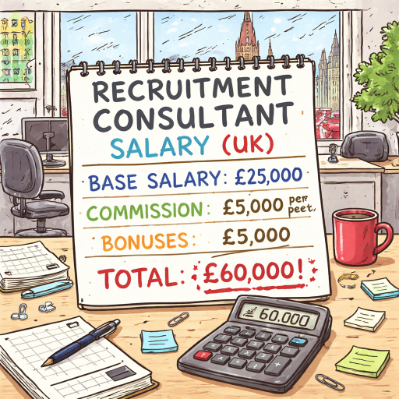 Recruitment consultant salary pay structure