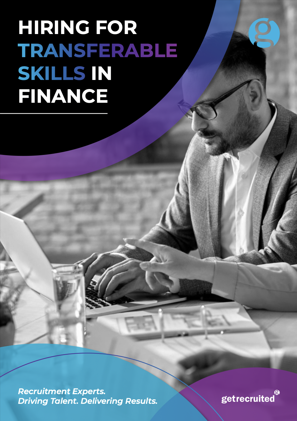 Hiring for Transferable skills in Finance brochure front cover