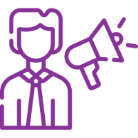 Employee advocacy icon