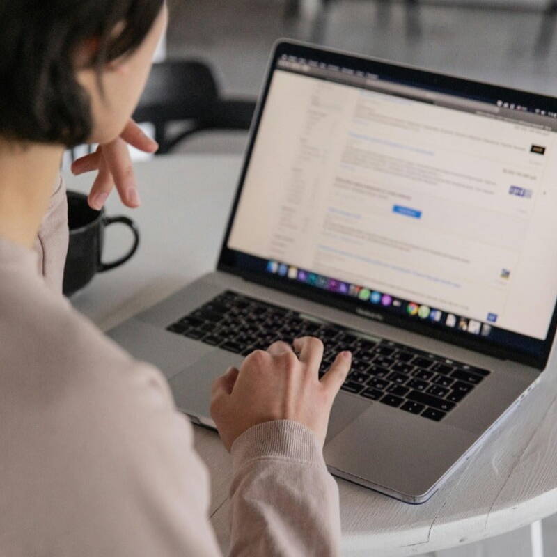 Woman searching for Sales Jobs